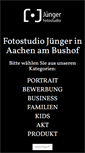 Mobile Screenshot of fotostudio-juenger.de